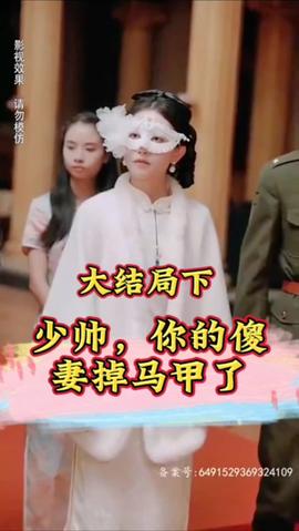 少帥，你的傻妻掉馬甲了(全集)